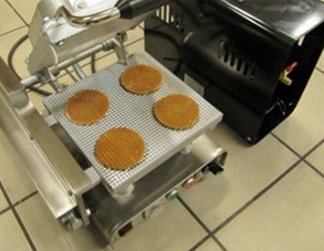 automatic syrupwaffle baking iron